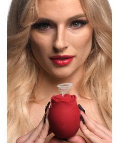Mystic Rose Sucking and Vibrating Silicone Rose