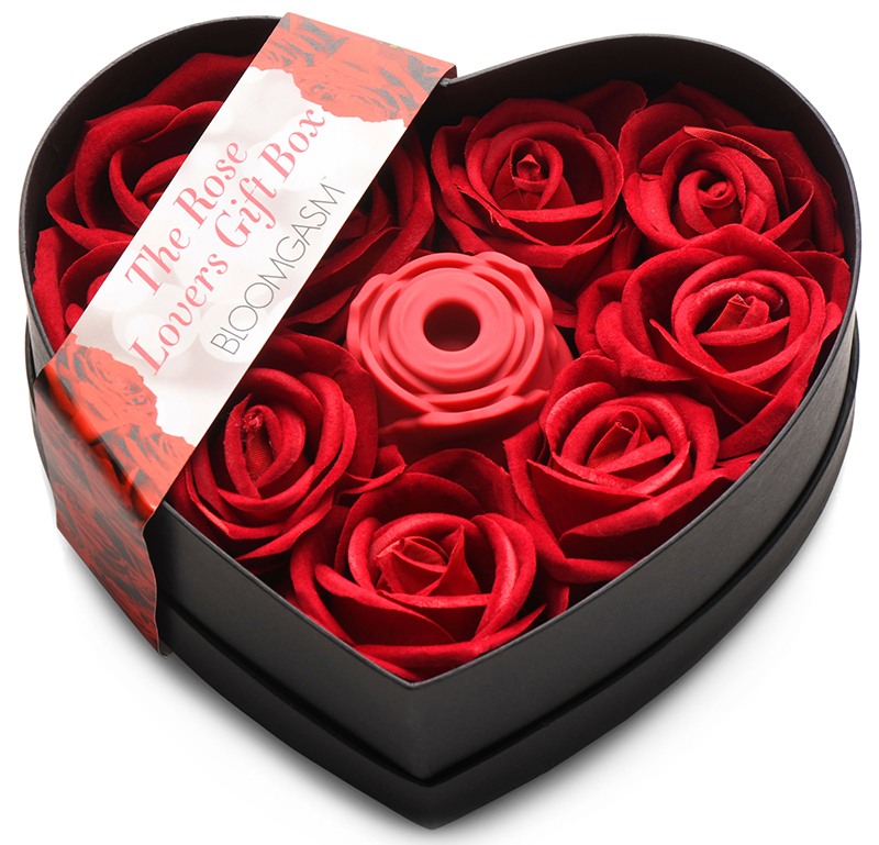 The Rose Lover's Gift Box 10X Clit Suction Rose - Red - Image 11