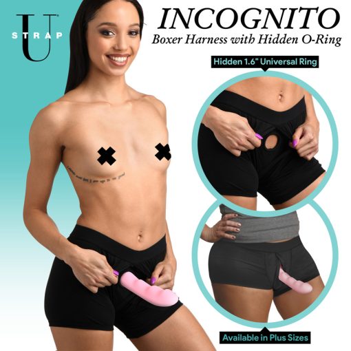 Incognito Boxer Harness with Hidden O-Ring - ML - Image 2