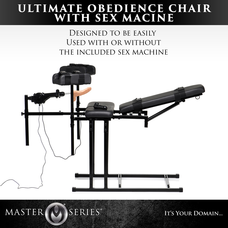Ultimate Obedience Chair with Sex Machine - Image 9