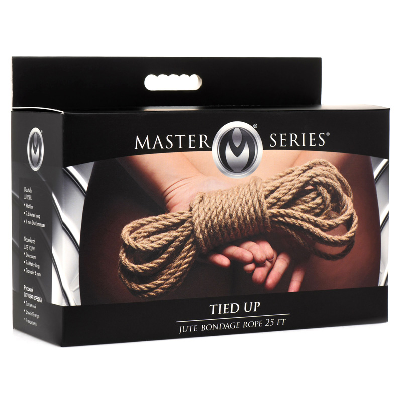 Tied Up Jute Bondage Rope - 25 Feet - Image 5