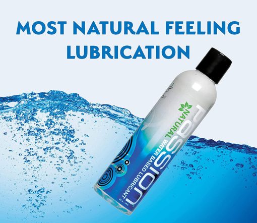 Passion Natural Water-Based Lubricant - 8 oz - Image 2