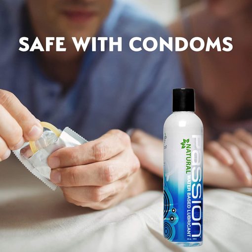 Passion Natural Water-Based Lubricant - 8 oz - Image 3