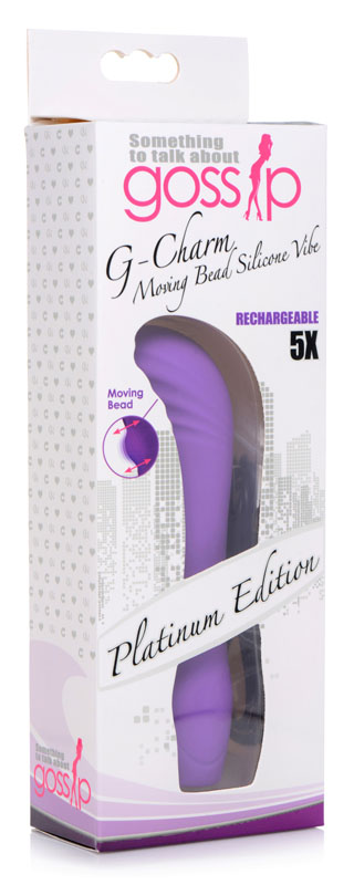 G-Charm Moving Bead Silicone Vibrator - Image 6
