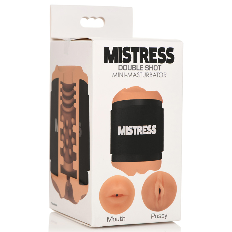Double Shot Mouth and Pussy Stroker - Medium - Image 7