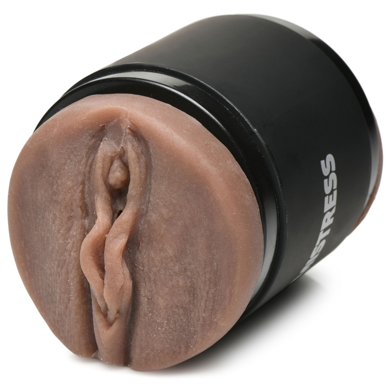 Double Shot Mouth and Pussy Stroker - Dark - Image 3