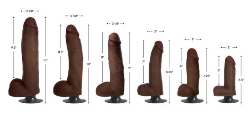Jock Dark Vibrating Dildo with Balls - 8 Inch - Image 2