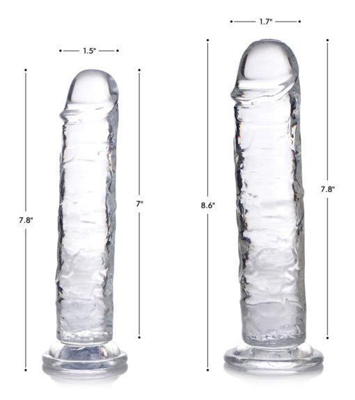 Jock C-Thru Dildo - 7 Inch - Image 2