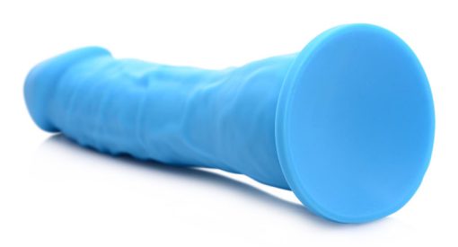 7 Inch Silicone Dildo - Berry - Image 4
