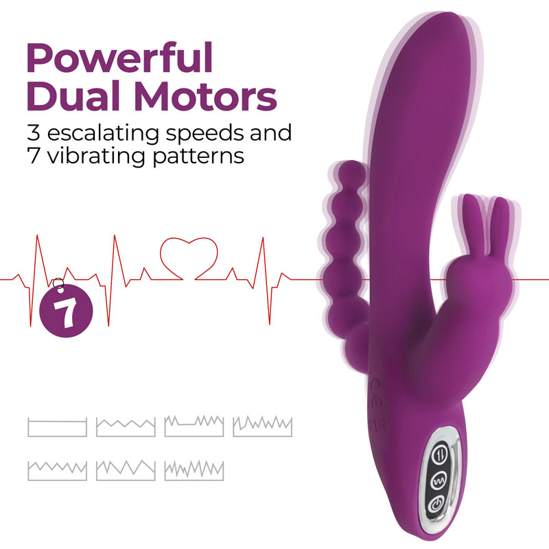 Quivers 10X Silicone G-spot Rabbit Vibrator - Image 2