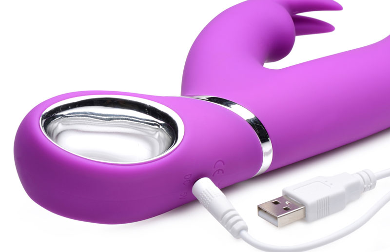 Twirly 66X Spinning Silicone Rabbit Vibrator - Image 8