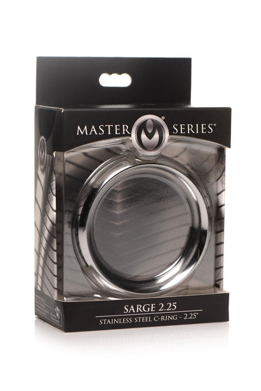 Stainless Steel Cock Ring - 2.25 Inches - Image 5