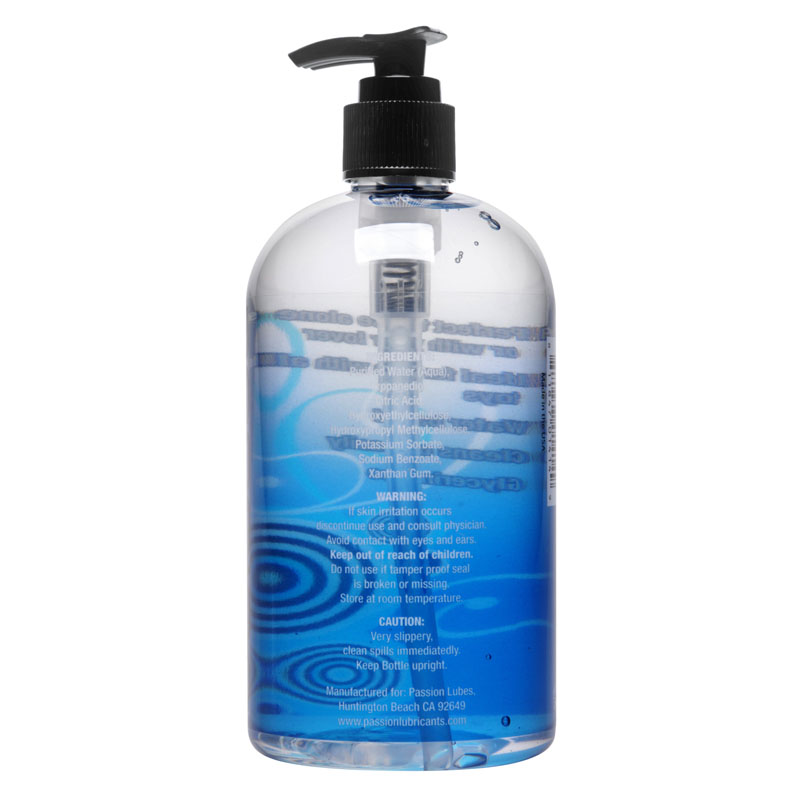 Passion Natural Water-Based Lubricant - 16 oz - Image 2