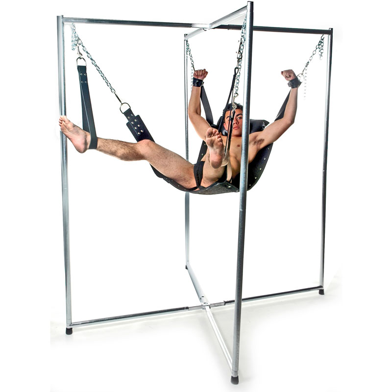 Strict Leather Premium Sex Sling - Image 4