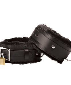 Strict Leather Premium Fur Lined Wrist Cuffs