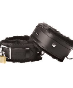 Strict Leather Premium Fur Lined Ankle Cuffs