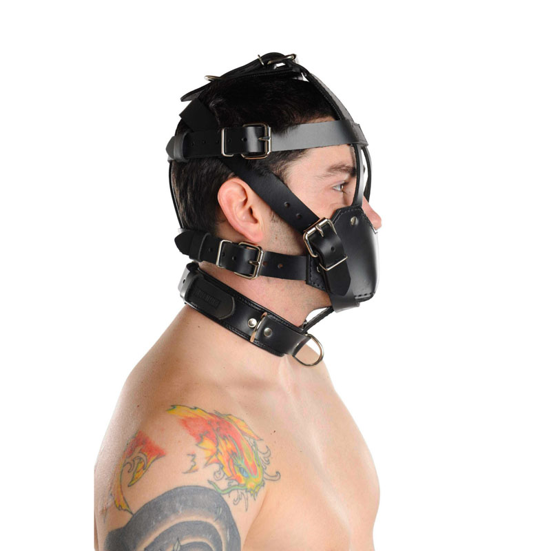 Strict Leather Padded Muzzle - Image 2