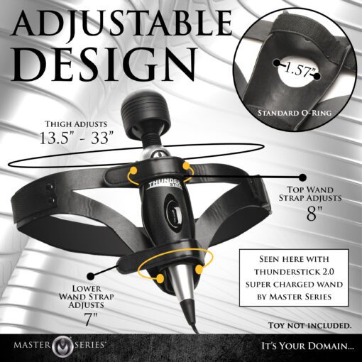 Thunder Strap Wand Thigh Harness - Image 4