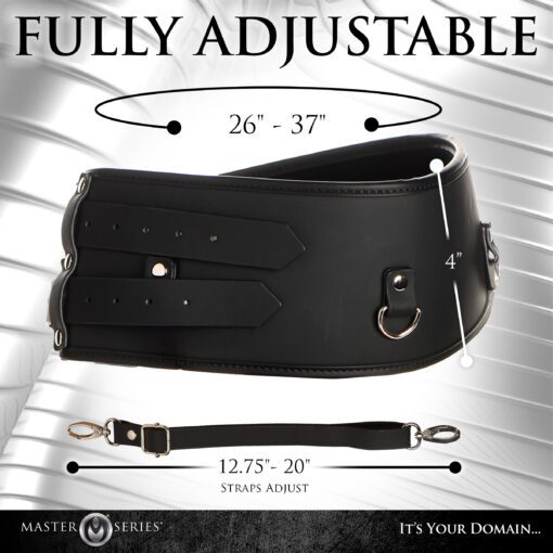 Forced Orgasm Belt with Saddle Straps - Image 4