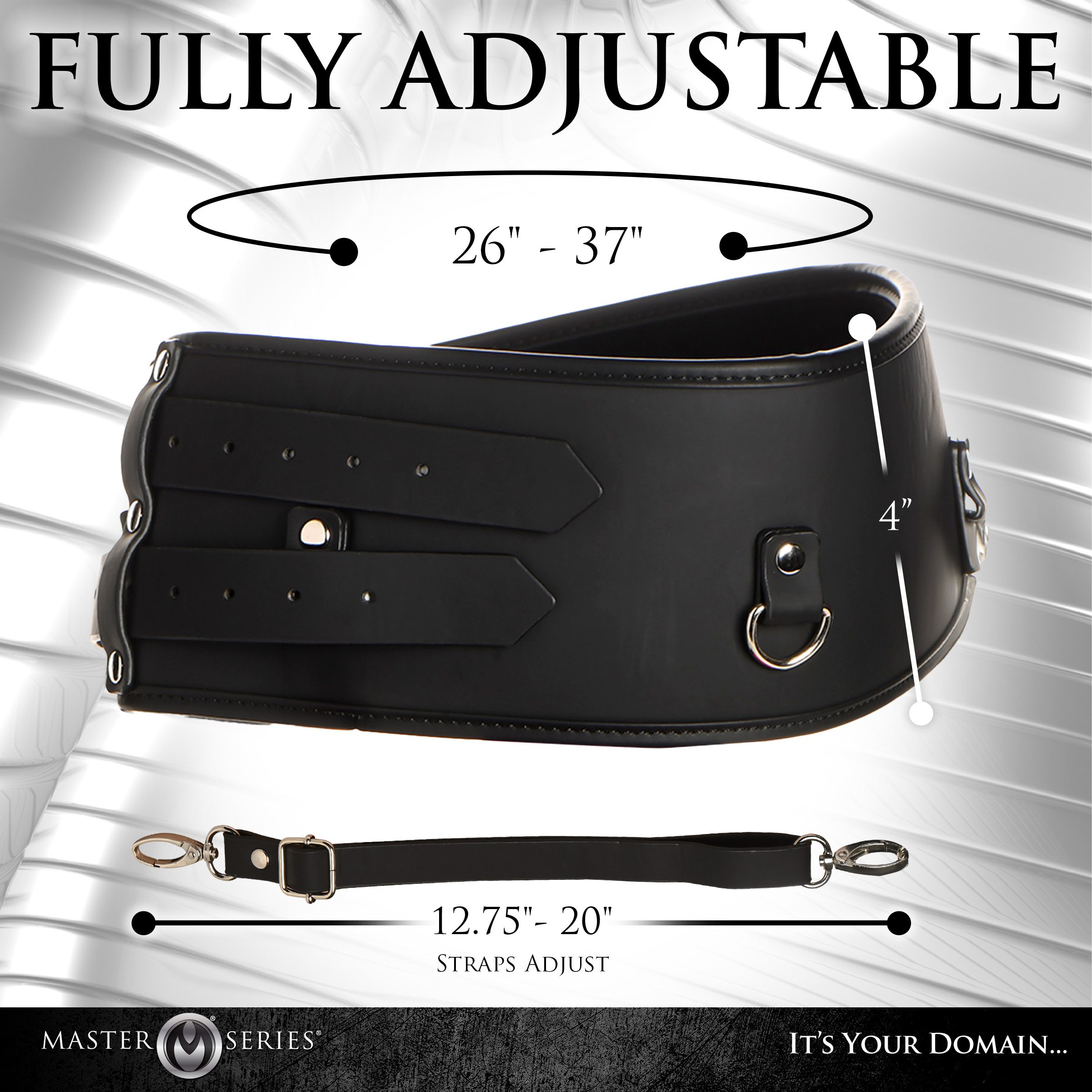 Forced Orgasm Belt with Saddle Straps - Image 4