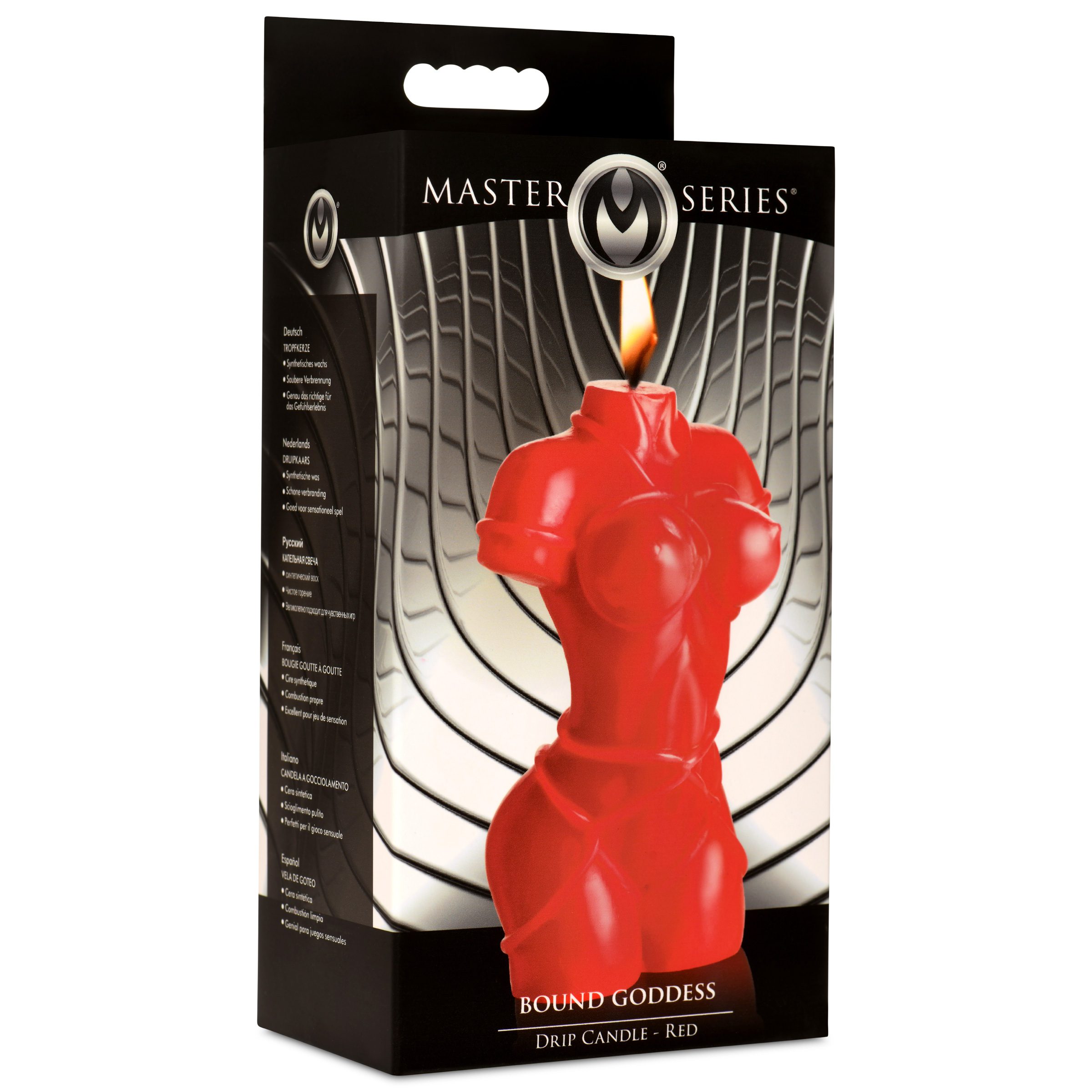 Bound Goddess Drip Candle - Red - Image 9