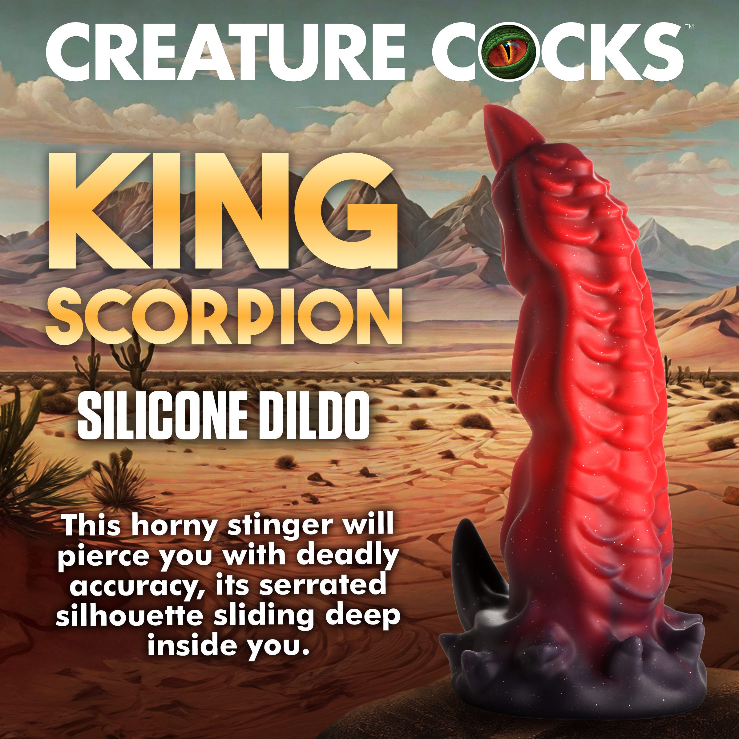 King Scorpion Silicone Dildo - Image 2