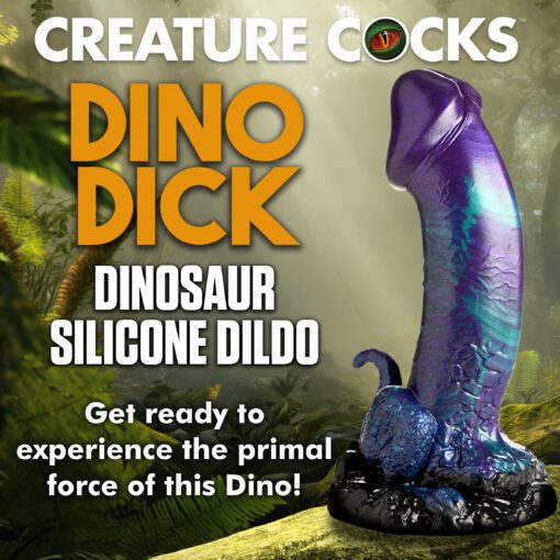 Dino-Dick Silicone Dildo - Large - Image 2