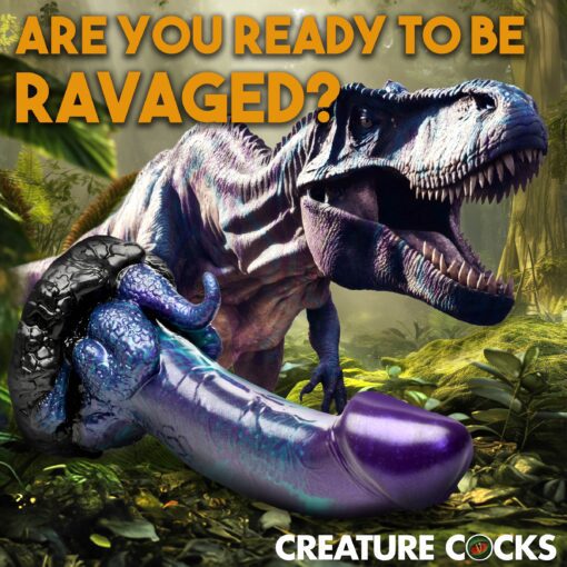 Dino-Dick Silicone Dildo - Large - Image 3