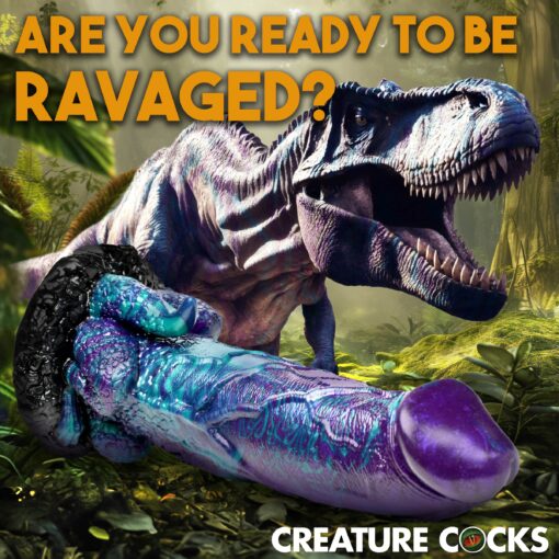 Dino-Dick Silicone Dildo - XL - Image 3