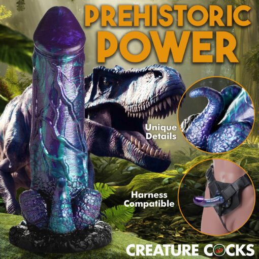 Dino-Dick Silicone Dildo - XL - Image 6