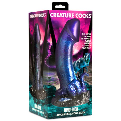 Dino-Dick Silicone Dildo - Large - Image 9