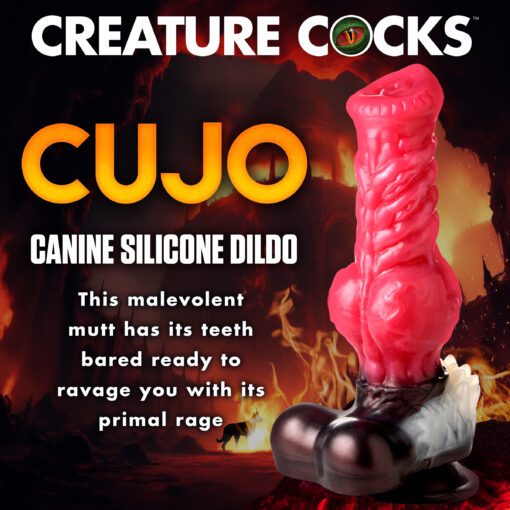 Cujo Canine Silicone Dildo - Large - Image 2