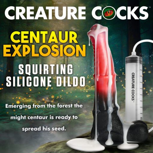 Centaur Explosion Squirting Silicone Dildo - Image 2