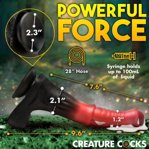 Centaur Explosion Squirting Silicone Dildo - Image 4