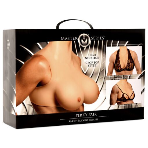 Perky Pair G-Cup Wearable Silicone Breasts - Image 8