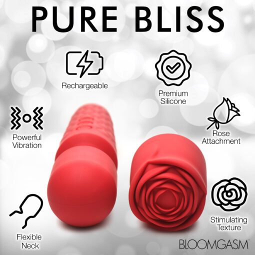 Deluxe Silicone Rose Wand - Image 5