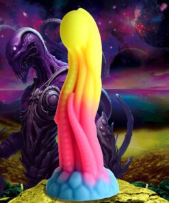 Tenta-Glow Glow-In-The-Dark Silicone Dildo