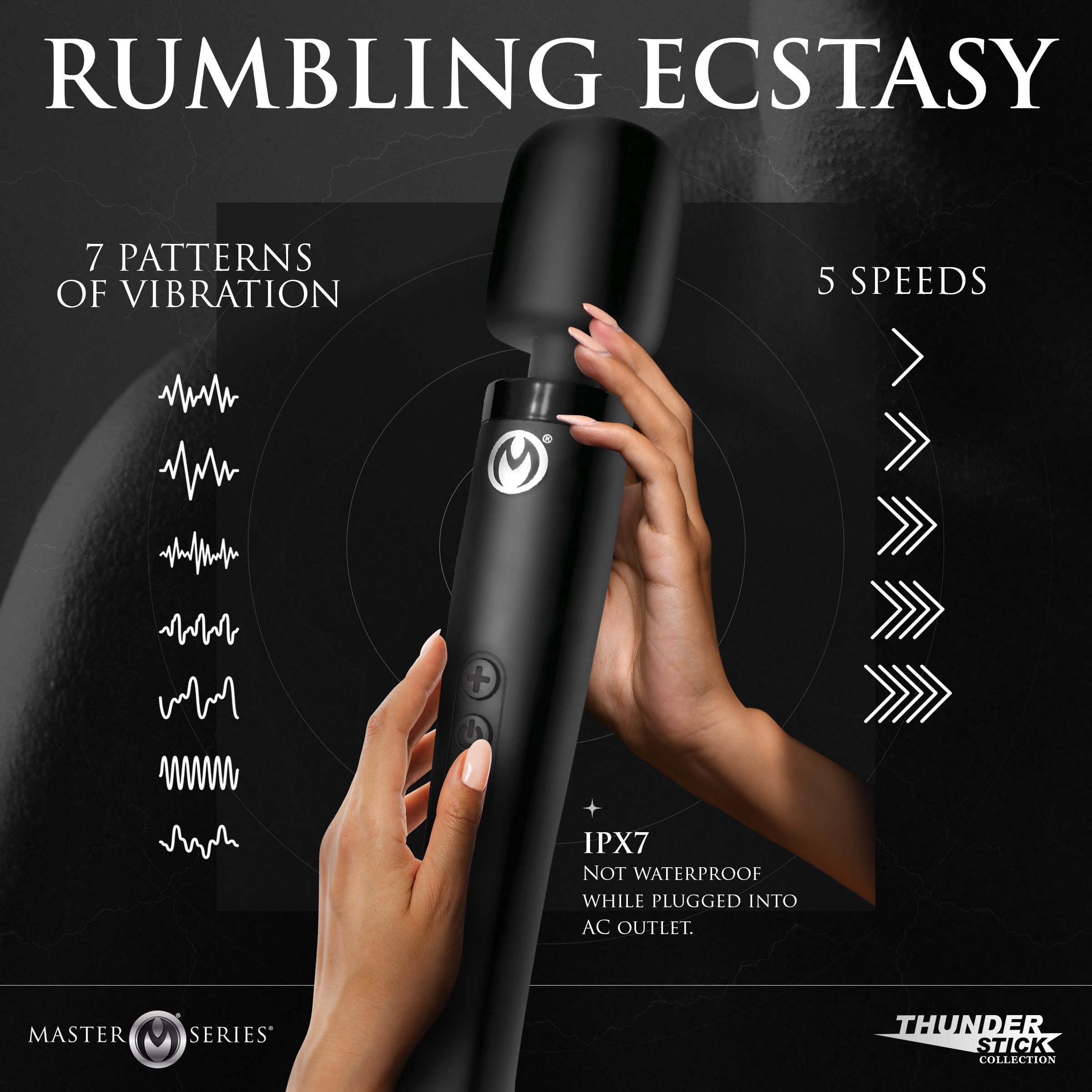 Thunderstick Pro Silicone Wand Massager - Image 4