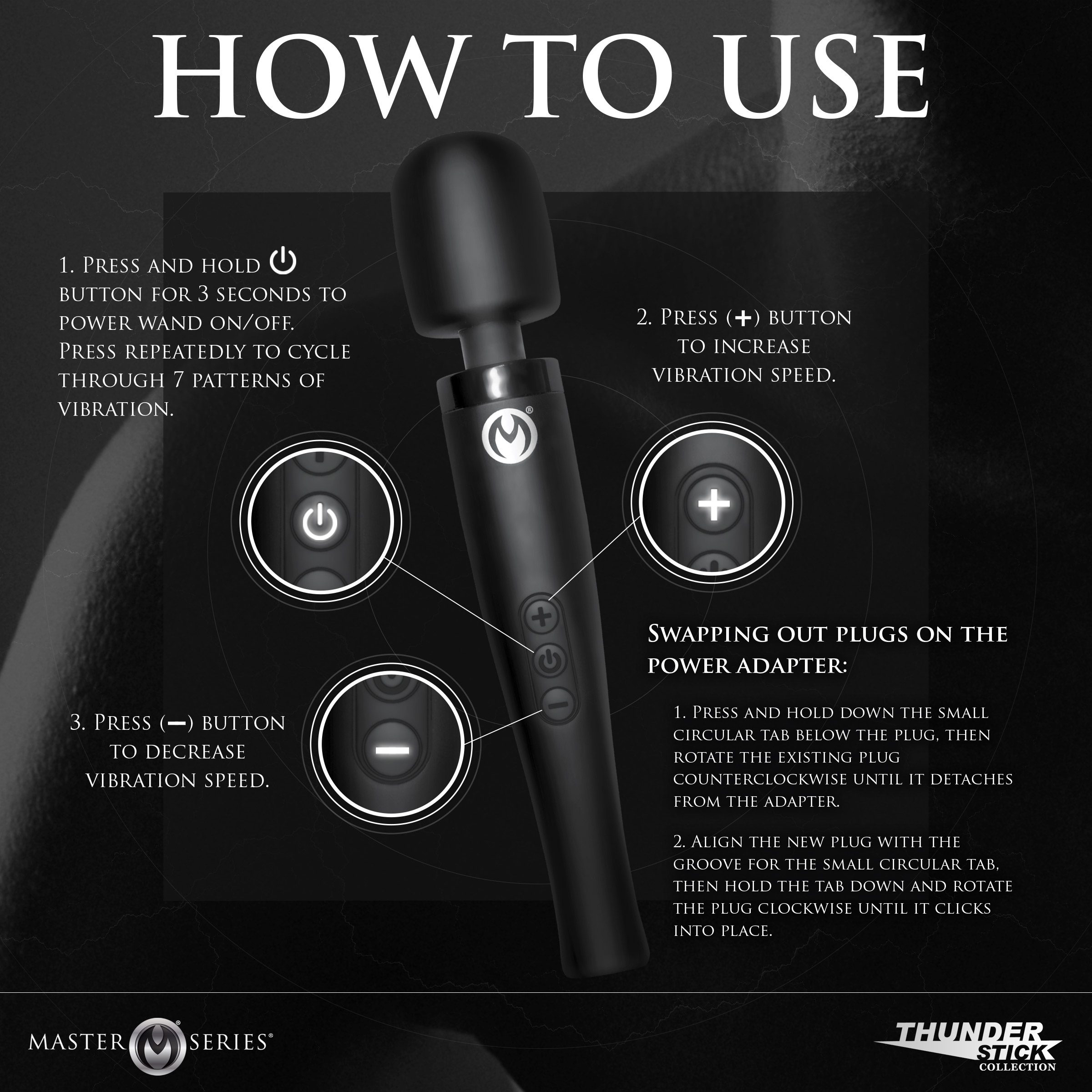 Thunderstick Pro Silicone Wand Massager - Image 8