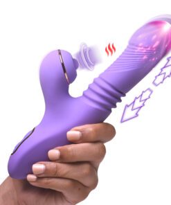 Pro-Thrust Max 14X Thrusting and Pulsing Silicone Rabbit