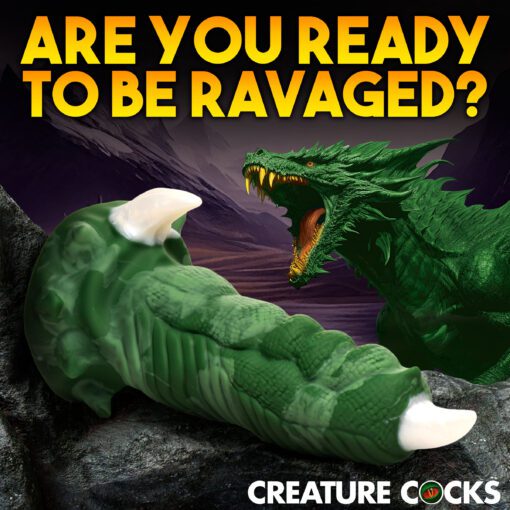 Large Dragon Claw Silicone Dildo - Image 3