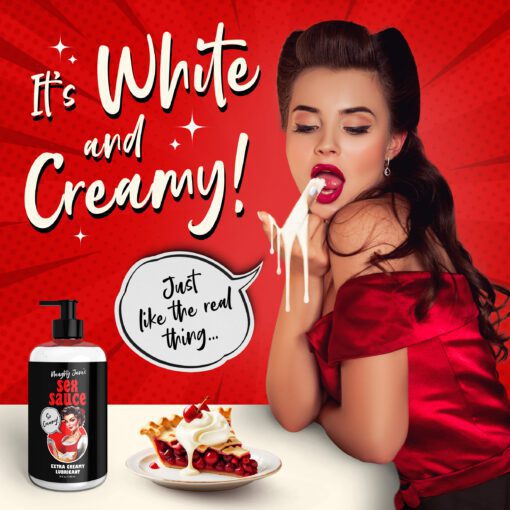 Naughty Jane's Sex Sauce Extra Creamy Lubricant - 16oz - Image 3