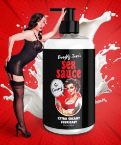 Naughty Jane's Sex Sauce Extra Creamy Lubricant - 16oz