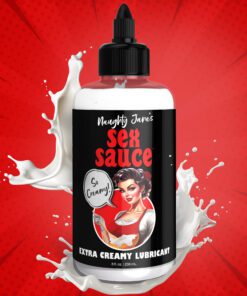 Naughty Jane's Sex Sauce Extra Creamy Lubricant - 8oz