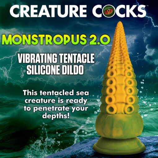 Monstropus 2.0 Vibrating Tentacle Silicone Dildo - Image 2