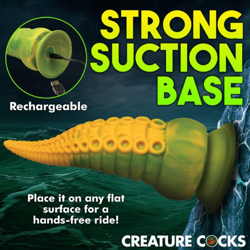 Monstropus 2.0 Vibrating Tentacle Silicone Dildo - Image 7