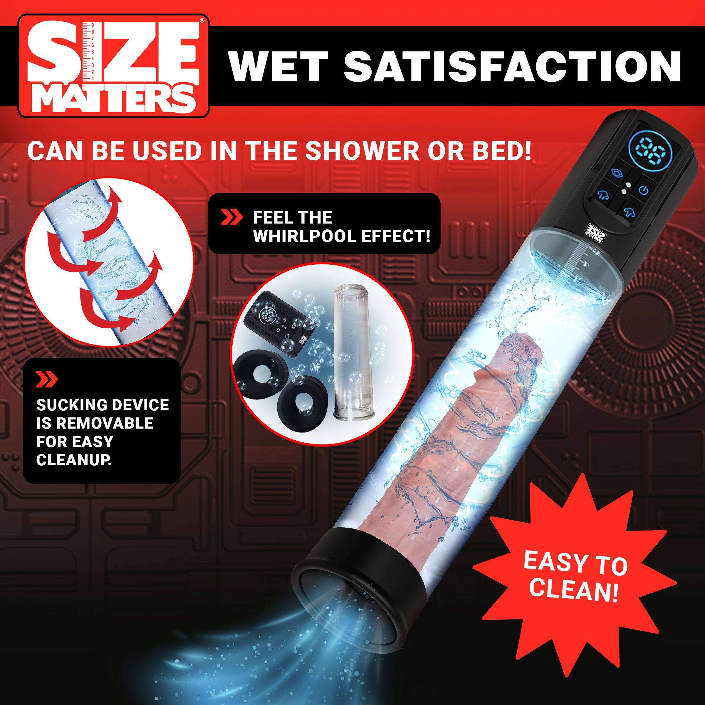 Sucking Penis Pump with Digital Display - Image 7
