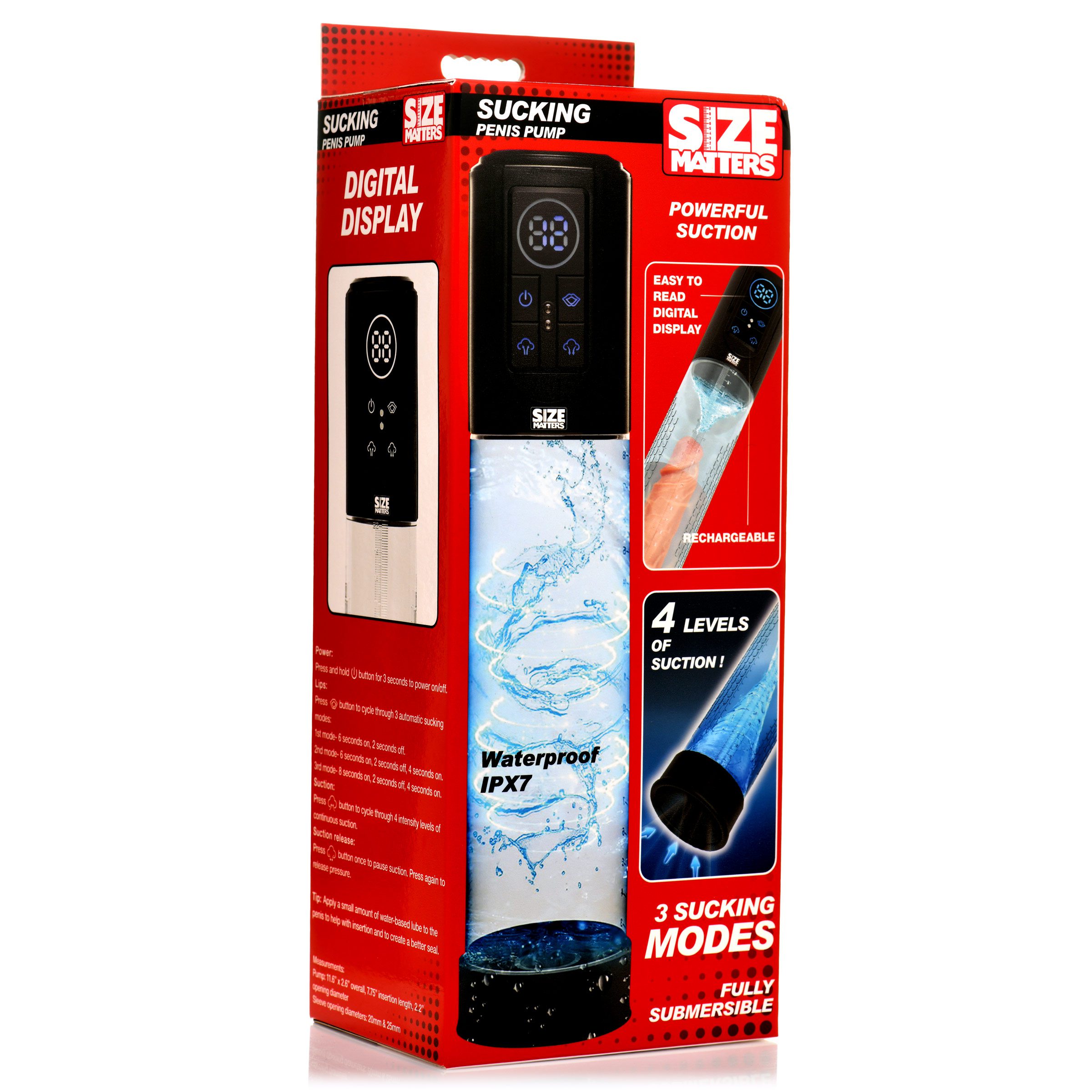 Sucking Penis Pump with Digital Display - Image 9