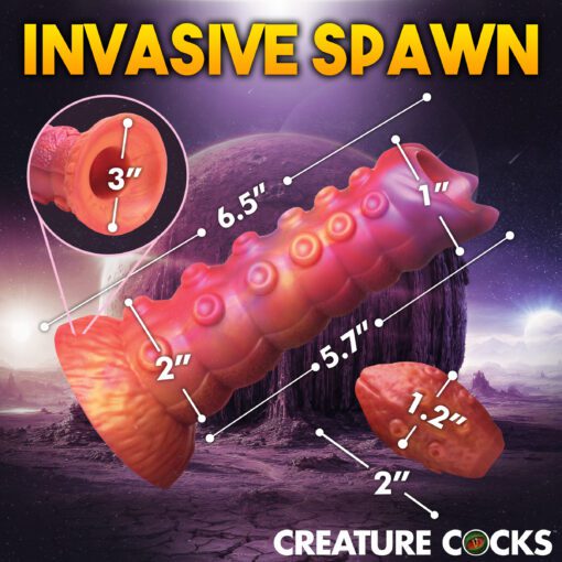 Nymphoid Ovipositor Silicone Dildo - Image 4