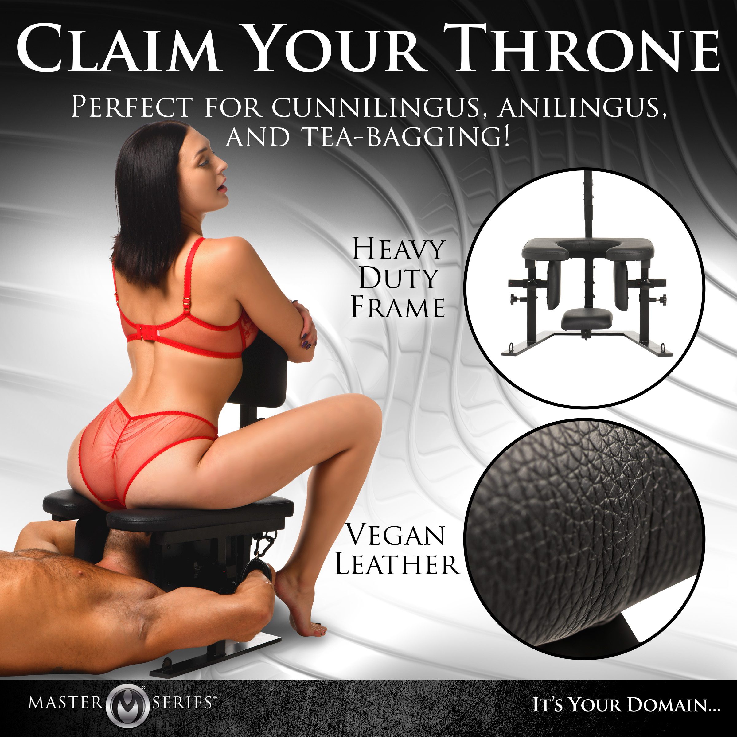 Pleasure Throne Oral Sex Chair - Image 3